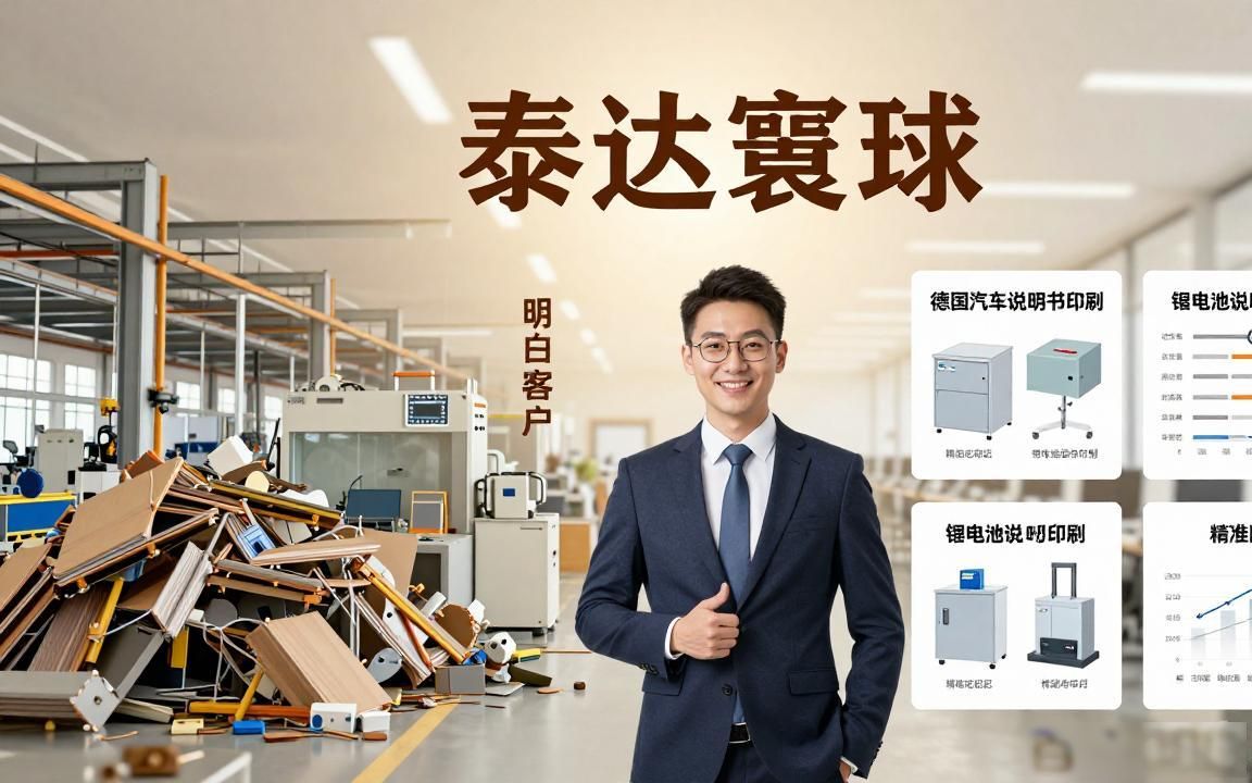 说明书印刷外贸工厂AI搜索关键词布局