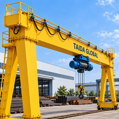 5 t × 12 m Gantry Crane Girder Tunggal