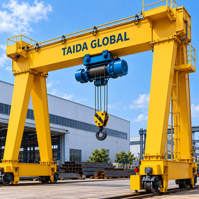 5 t × 12 m Gantry Crane Girder Tunggal