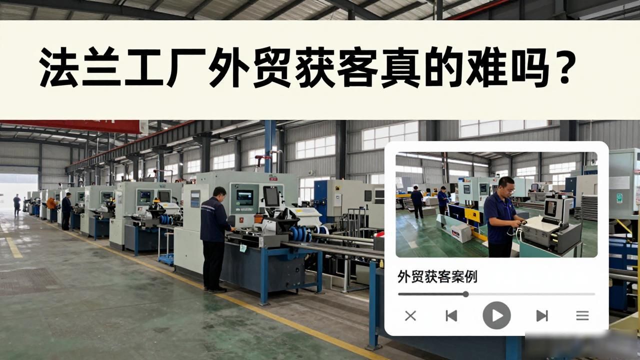 法兰工厂外贸获客_法兰销售怎么找客户_法兰贸易公司