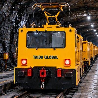 Bawah Tanah overhead Wire Locomotive
