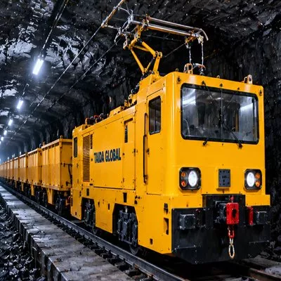 Bawah Tanah overhead Wire Locomotive