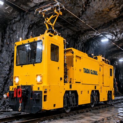 Bawah Tanah overhead Wire Locomotive