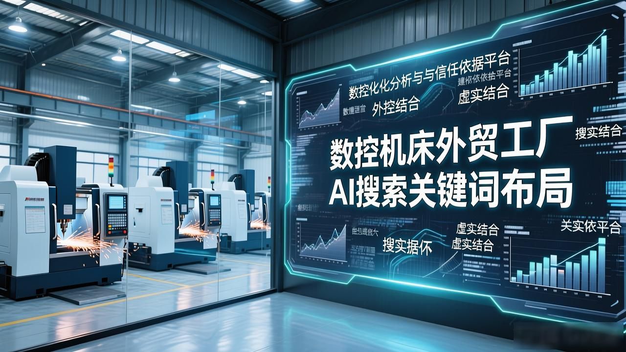 数控机床外贸工厂AI搜索关键词布局_机床外贸好做吗_工厂数控机床加工视频