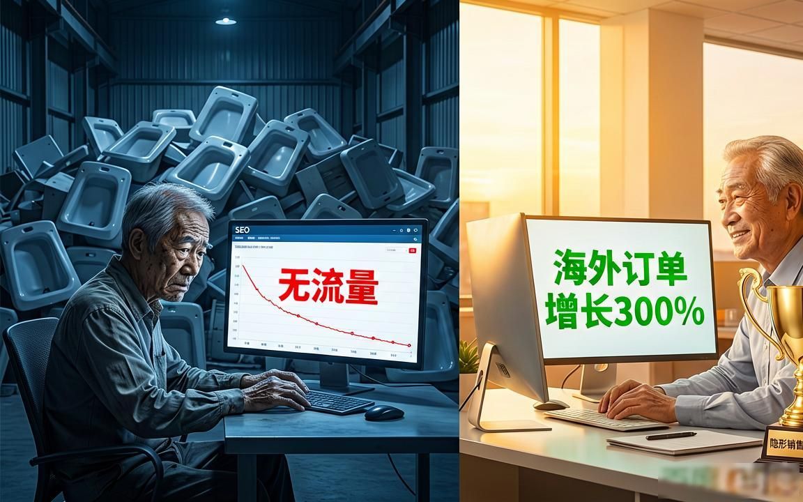蹲便器工厂外贸SEO获客