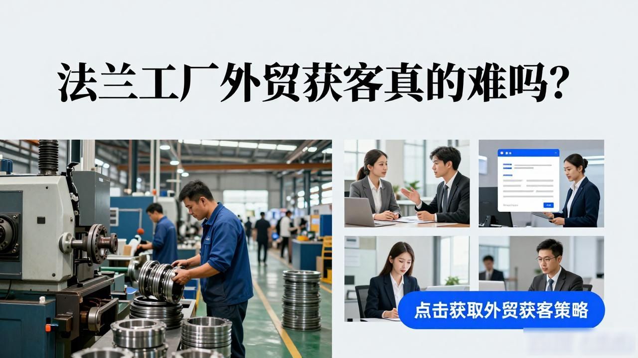 法兰销售怎么找客户_法兰工厂外贸获客_法兰贸易公司