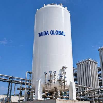 10m³液氮立式真空绝热储罐