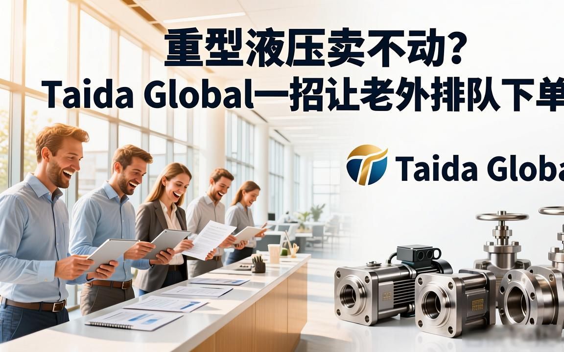重型液压设备跨境电商获客