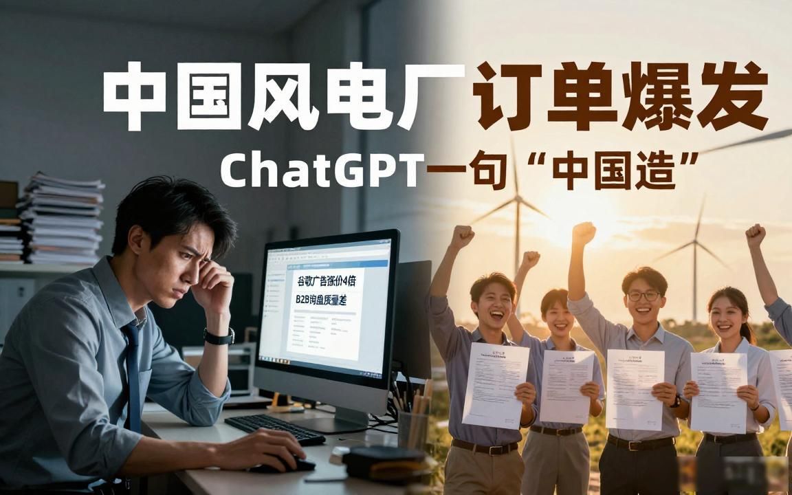 风电零部件工厂如何被ChatGPT推荐给海外客户