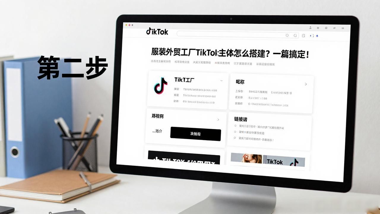服装行业外贸工厂TikTok主页怎么搭建_做外贸服装生意咋做_服装外贸怎么做