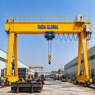 16 t × 24 m Gantry Crane Girder Tunggal