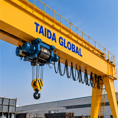 16 t × 24 m Gantry Crane Girder Tunggal