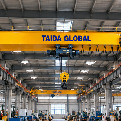 16 t × 16.5 m Ruang Atas Rendah overhead crane