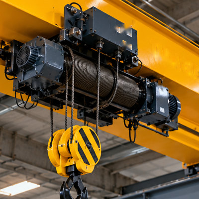 16 t × 16.5 m Ruang Atas Rendah overhead crane