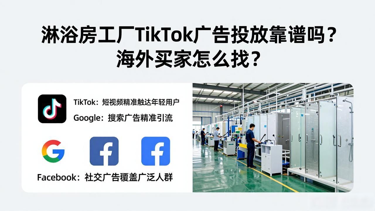 淋浴房工厂TikTok广告投放获取海外买家_淋浴房工厂TikTok广告投放获取海外买家_淋浴房工厂TikTok广告投放获取海外买家