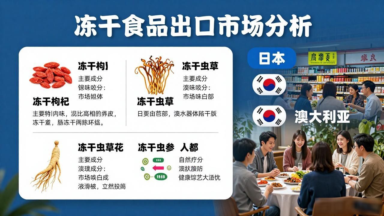 冻干食品美国_冻干食品海外市场开发_海外食品开发冻干市场分析