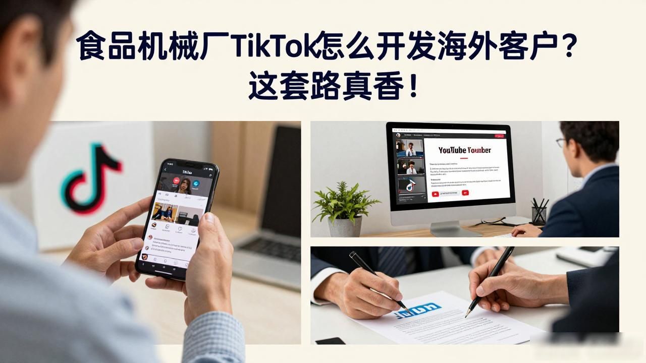 国外食品机械_国外食品机械的发展情况_食品机械厂TikTok怎么开发海外客户