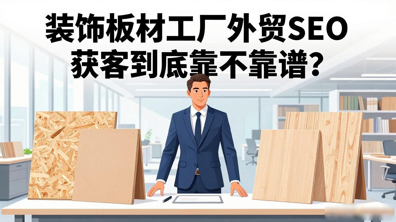 装饰板材工厂外贸SEO获客_板材销售_外贸板材质检员招聘