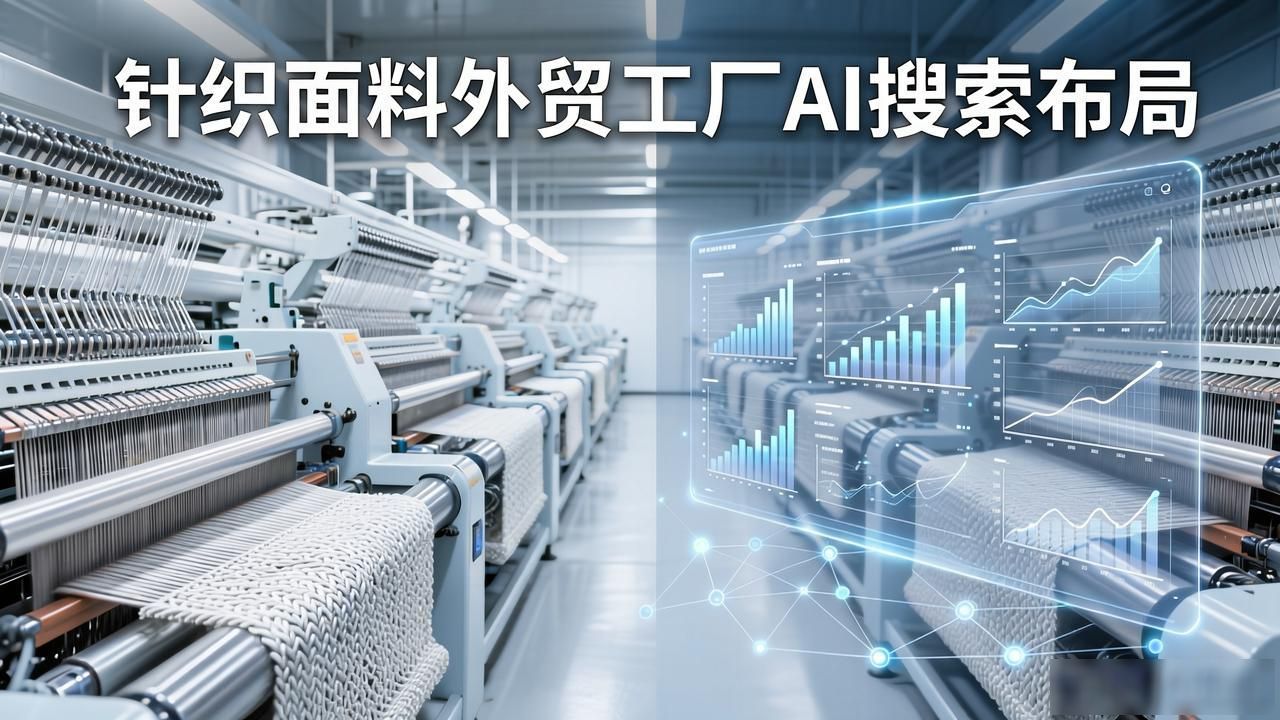 针织面料生产工艺流程_户外针织面料生产视频_针织面料外贸工厂AI搜索关键词布局