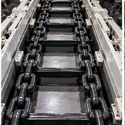 Center Double Chain Face Conveyor
