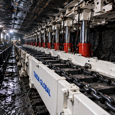 Center Double Chain Face Conveyor