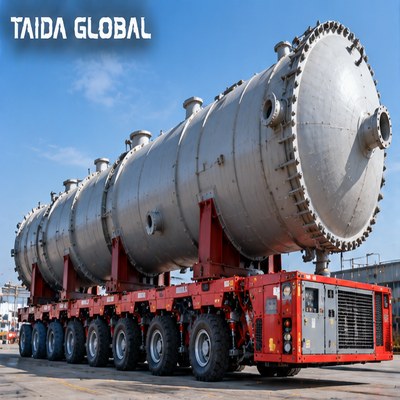 5-Axle-Line Self-Propelled Modular Transporter