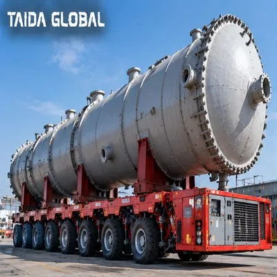 5-Axle-Line Self-Propelled Modular Transporter