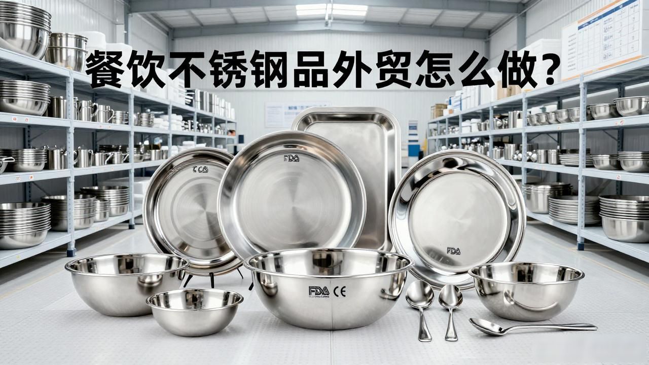 餐饮不锈钢用品厂家怎么做外贸_外贸不锈钢产品_不锈钢外贸生意好做吗