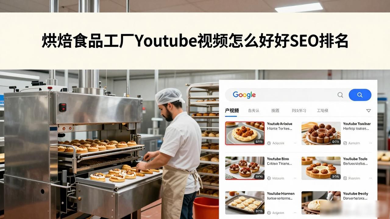 烘焙食品工厂YouTube产品演示视频SEO_烘焙食品制作教程视频_烘焙食品生产厂家