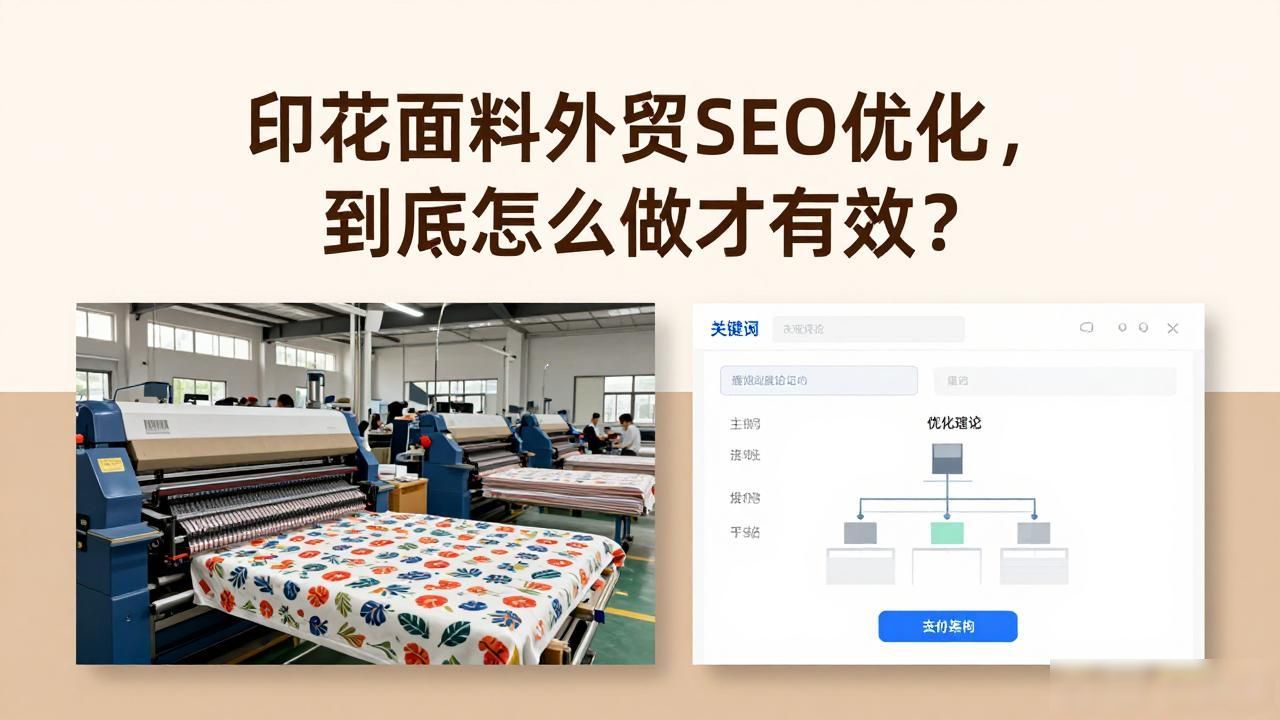 印花面料外贸SEO优化_服装面料印花_面料印花全流程