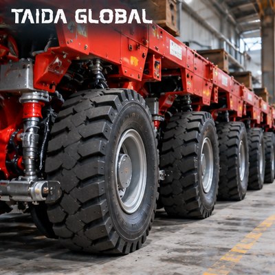 5-Axle-Line Self-Propelled Modular Transporter