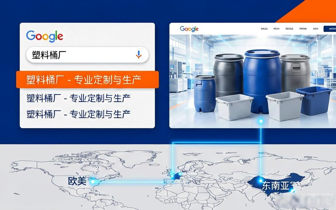 塑料桶工厂外贸SEO获客