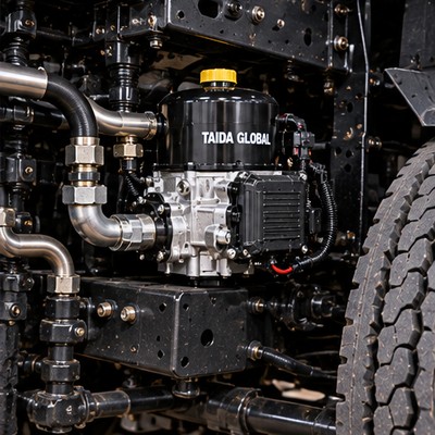 Electric-Hydraulic Steering Pump for Heavy-Duty Trucks