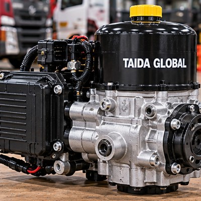 Electric-Hydraulic Steering Pump for Heavy-Duty Trucks