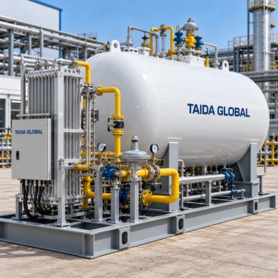 20 m³ Skid-Mounted LPG Storage & Supply System
