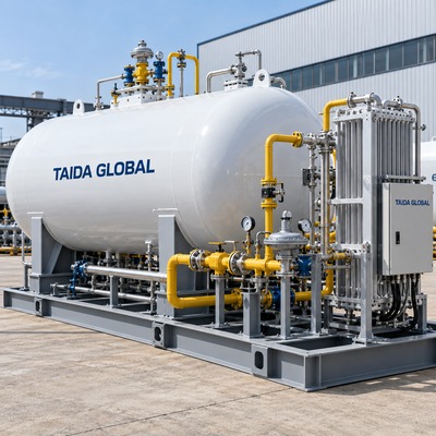 20 m³ Skid-Mounted LPG Storage & Supply System