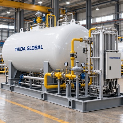 20 m³ Skid-Mounted LPG Storage & Supply System