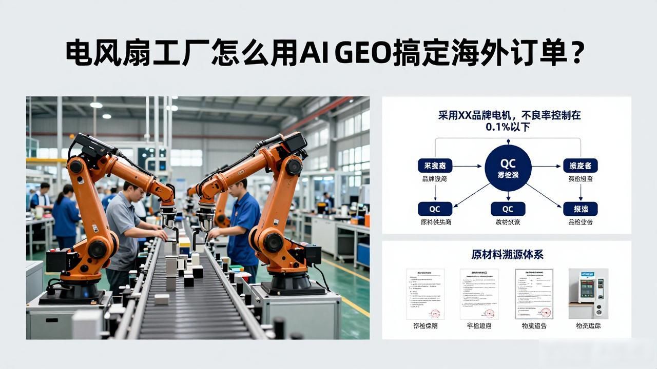 电风扇工厂怎么做AI GEO获客_厂里的电风扇_做电风扇的厂累吗