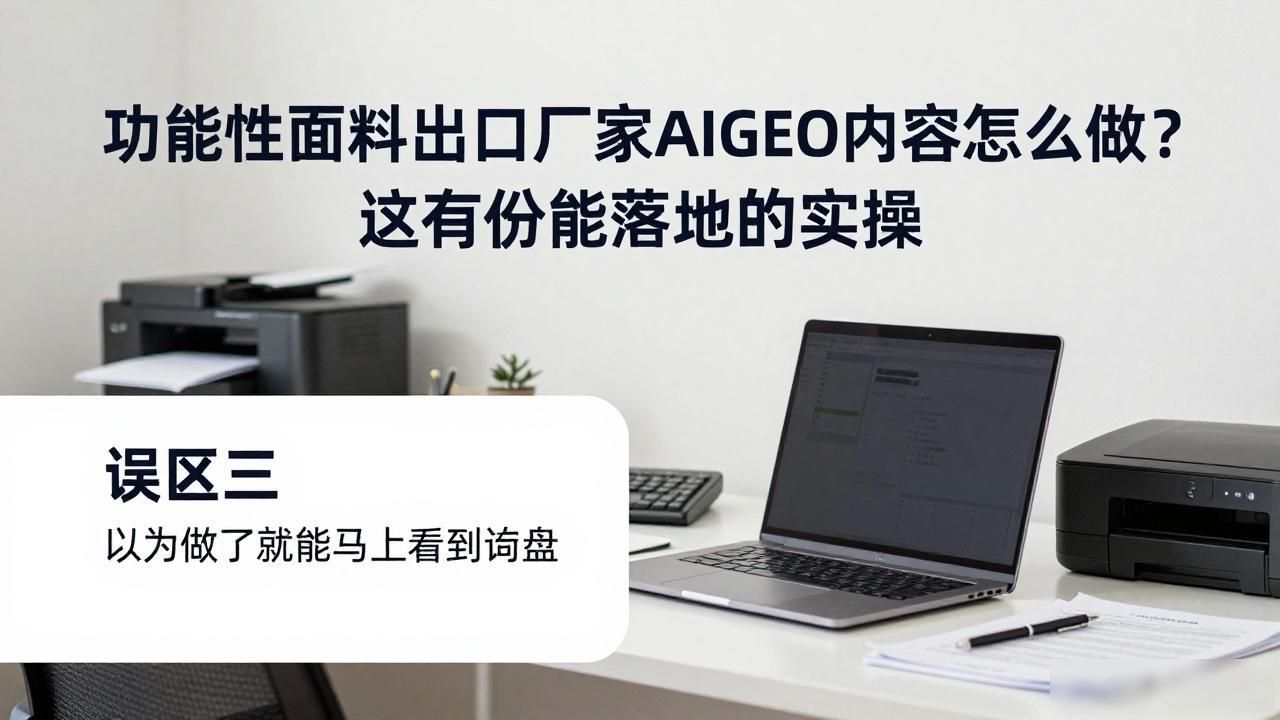 功能性面料出口厂家AI GEO内容怎么做_面料出口流程_出口面料都有啥