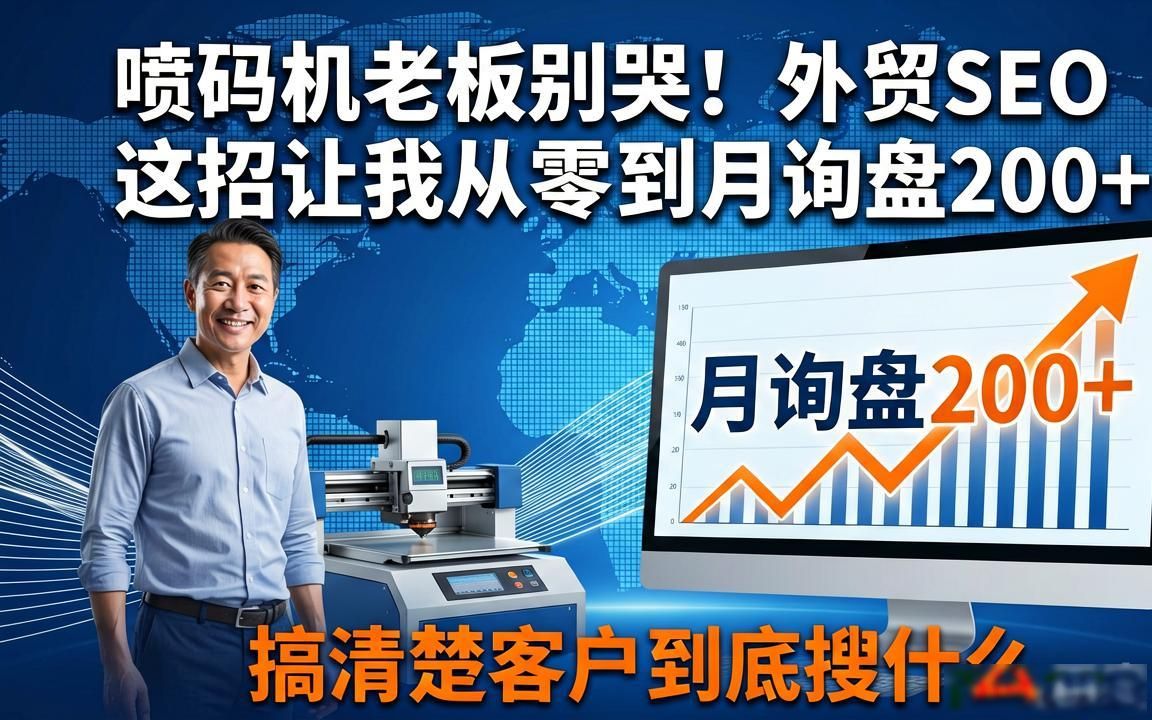 喷码机工厂外贸SEO获客