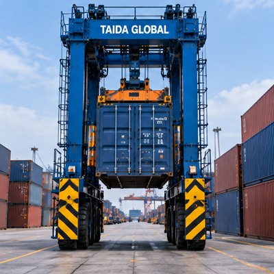 35 t Diesel-Electric Container Straddle Carrier