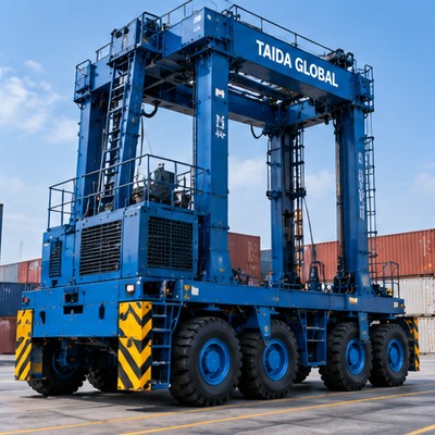 35 t Diesel-Electric Container Straddle Carrier