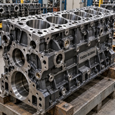 Diesel Engine Cylinder Block for Heavy-Duty Trucks
