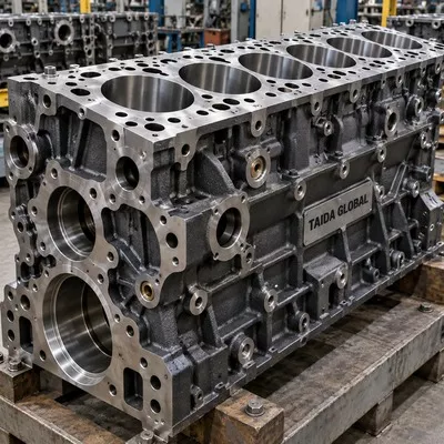 Diesel Engine Cylinder Block for Heavy-Duty Trucks