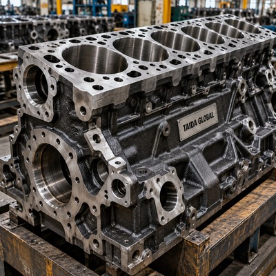 Diesel Engine Cylinder Block for Heavy-Duty Trucks