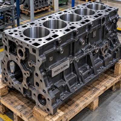 Diesel Engine Cylinder Block for Heavy-Duty Trucks
