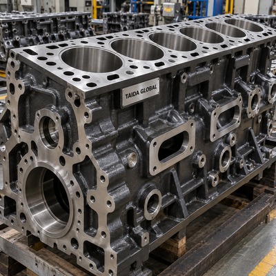 Diesel Engine Cylinder Block for Heavy-Duty Trucks