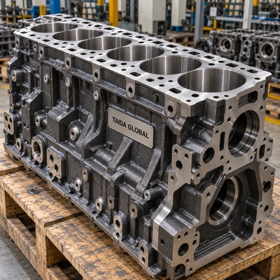 Diesel Engine Cylinder Block for Heavy-Duty Trucks