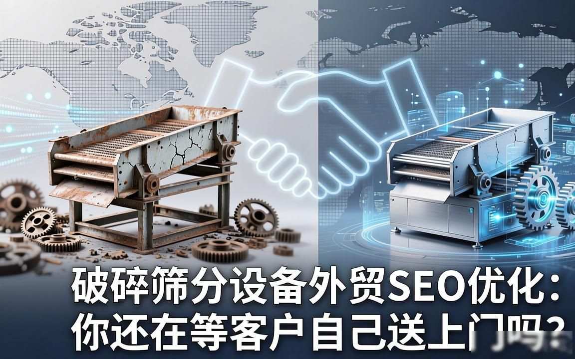 破碎筛分设备外贸SEO优化