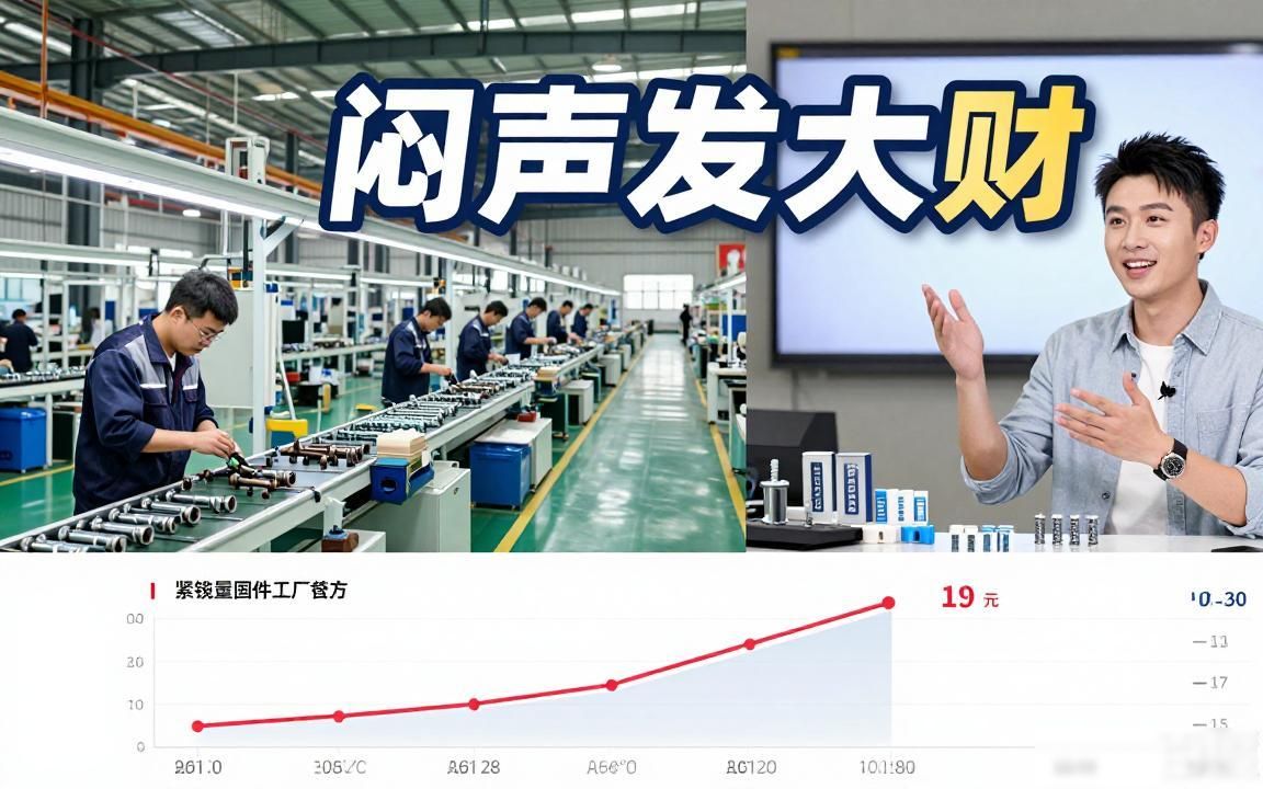 紧固件工厂TikTok直播适合做外贸吗